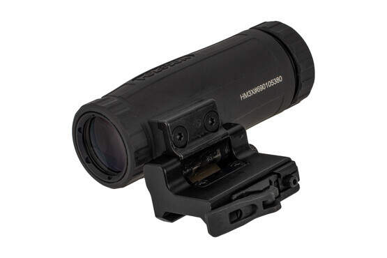 The Holosun 3x flip to side magnifier is compatible with absolute or lower 1/3rd cowitness optics